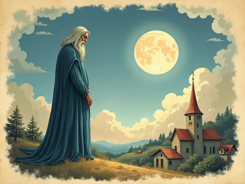 Illustrazione del sogno: gigante