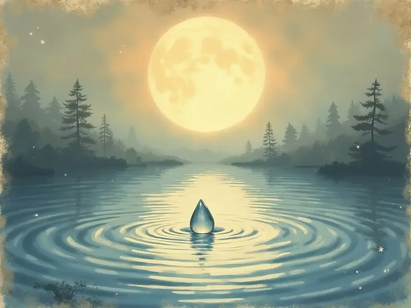Illustrazione del sogno: goccia