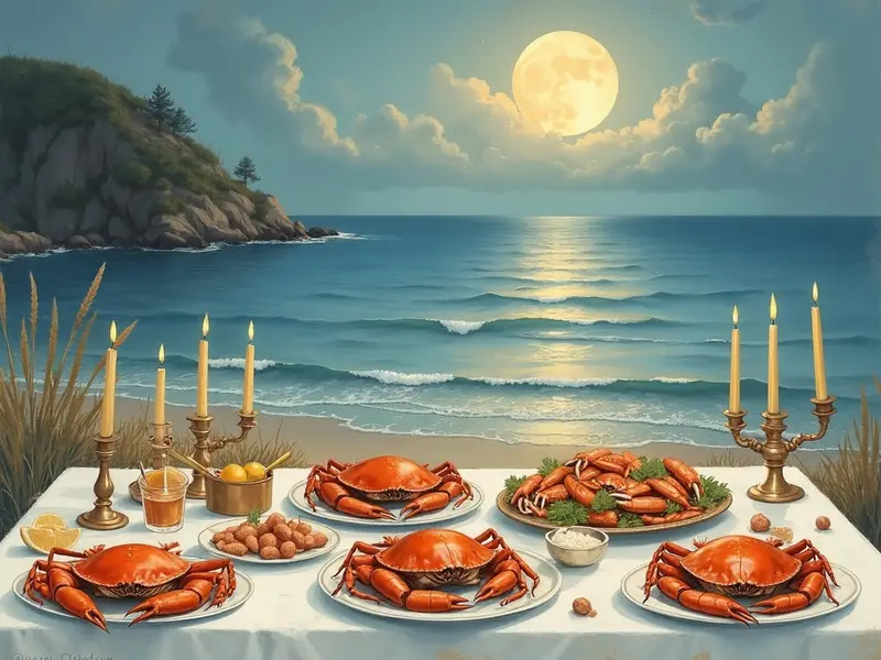 Illustrazione del sogno: granchi