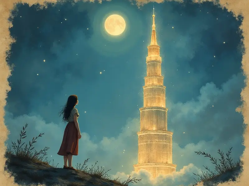 Illustrazione del sogno: grattacielo