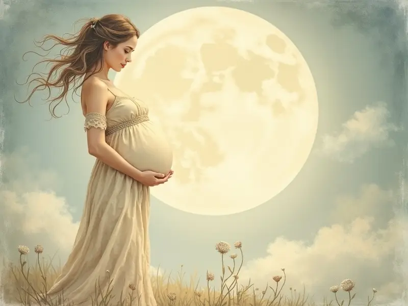 Illustrazione del sogno: gravidanza