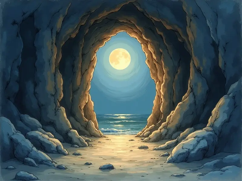Illustrazione del sogno: grotta