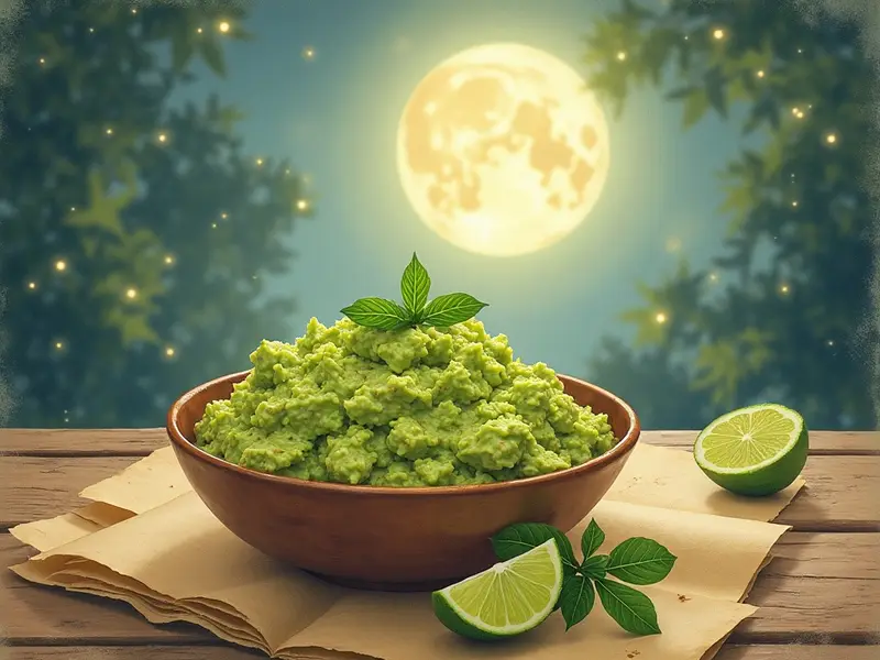 Illustrazione del sogno: guacamole