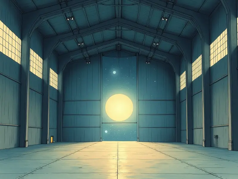 Illustrazione del sogno: hangar