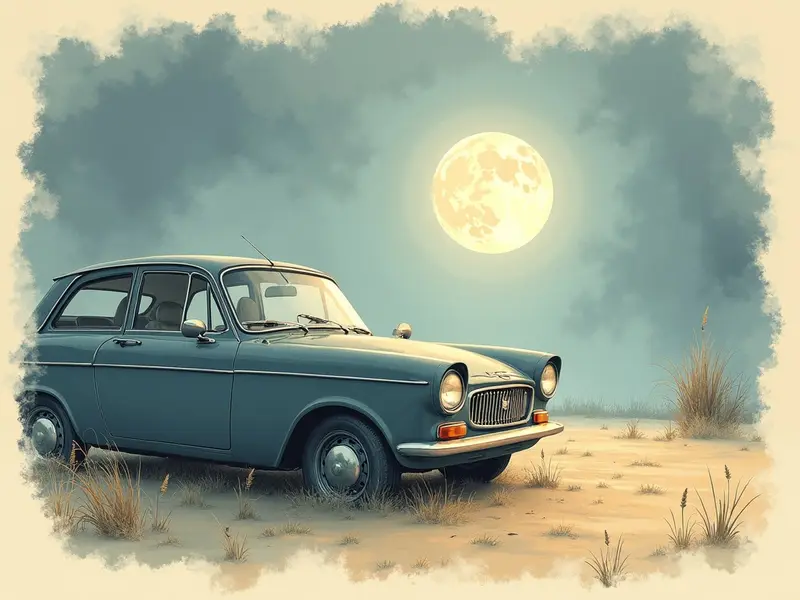 Illustrazione del sogno: incidente d'auto