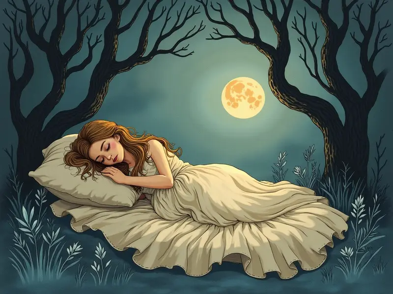 Illustrazione del sogno: incubo
