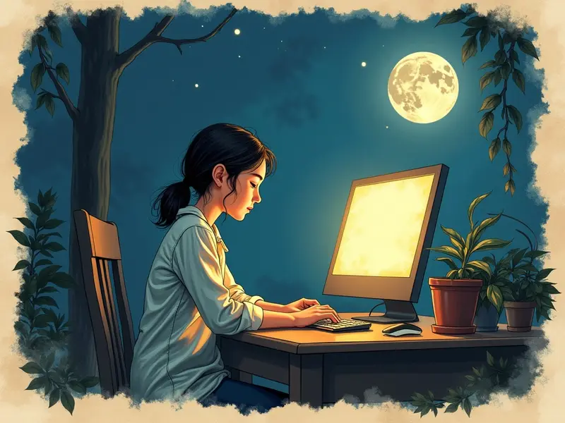 Illustrazione del sogno: informatico