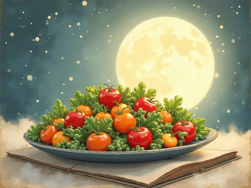 Illustrazione del sogno: insalata di verdure