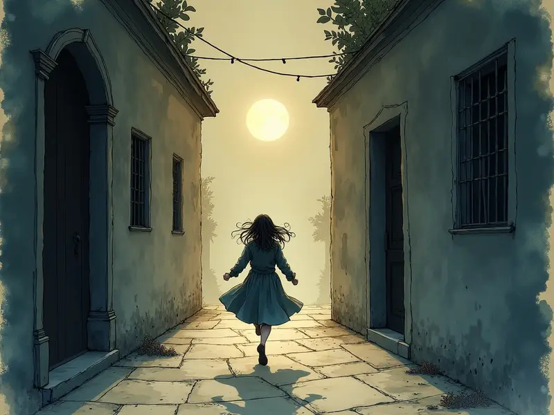 Illustrazione del sogno: inseguimento
