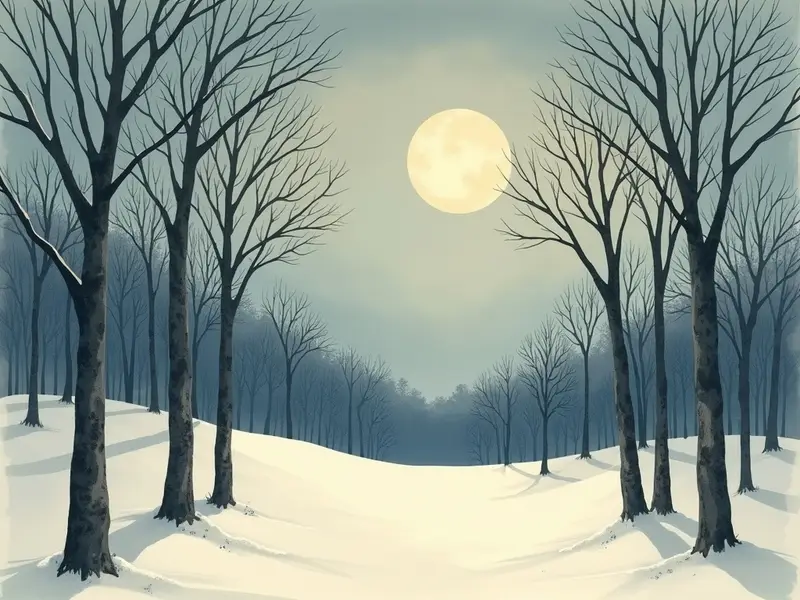 Illustrazione del sogno: inverno