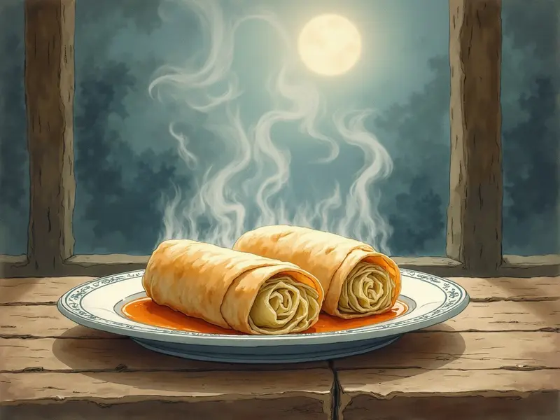 Illustrazione del sogno: involtini di cavolo