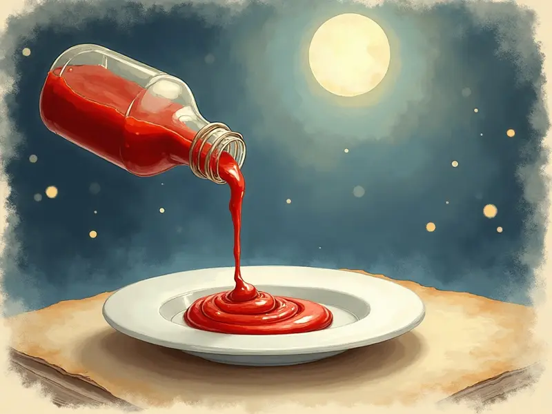 Illustrazione del sogno: ketchup