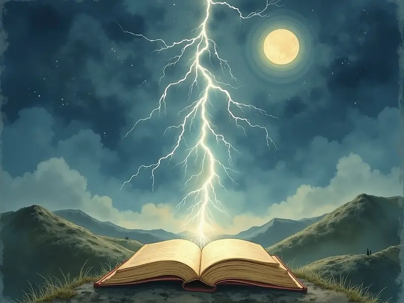 Illustrazione del sogno: lampo