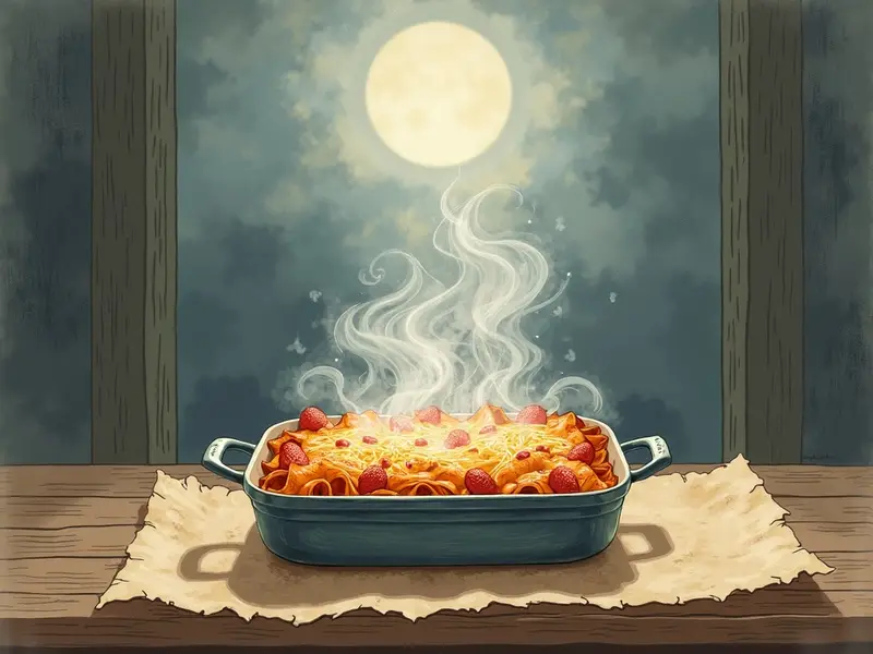 Illustrazione del sogno: lasagne
