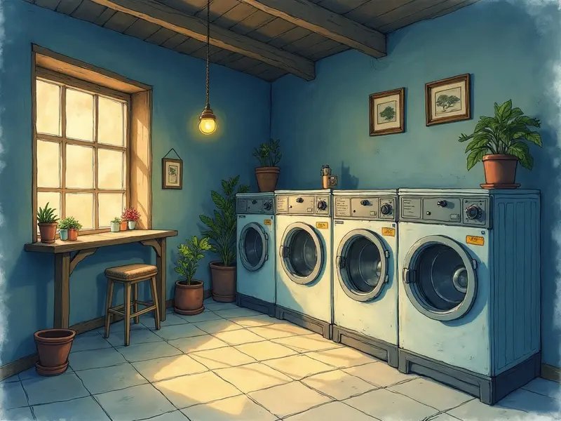 Illustrazione del sogno: lavanderia