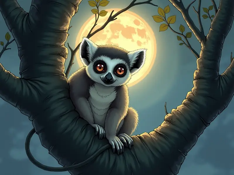 Illustrazione del sogno: lemure