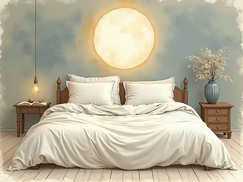 Illustrazione del sogno: letto