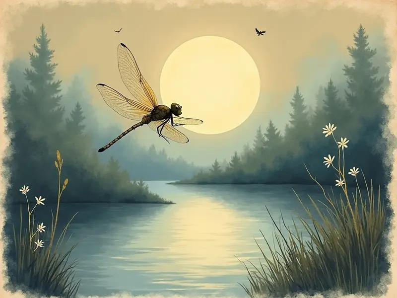 Illustrazione del sogno: libellula