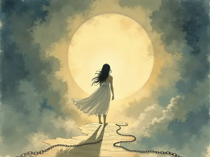 Illustrazione del sogno: liberazione