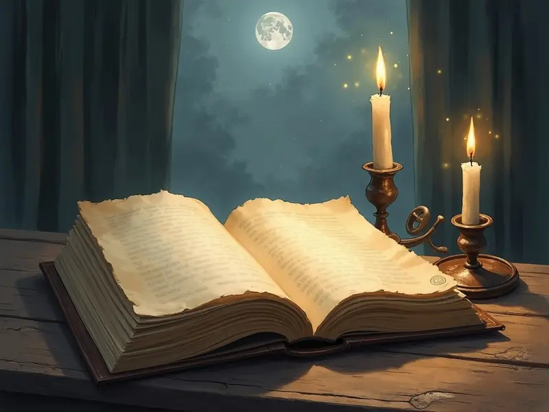 Illustrazione del sogno: libro di preghiere