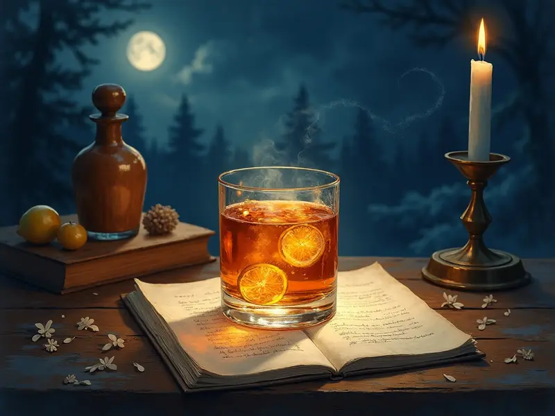 Illustrazione del sogno: liquore