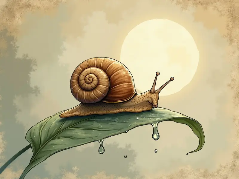 Illustrazione del sogno: lumaca