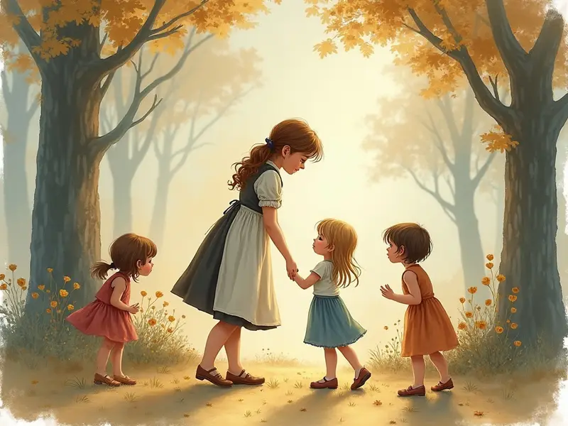 Illustrazione del sogno: maestra d'asilo