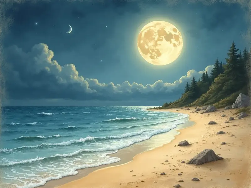 Illustrazione del sogno: marea