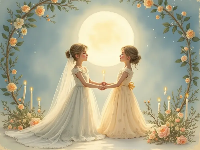 Illustrazione del sogno: matrimonio