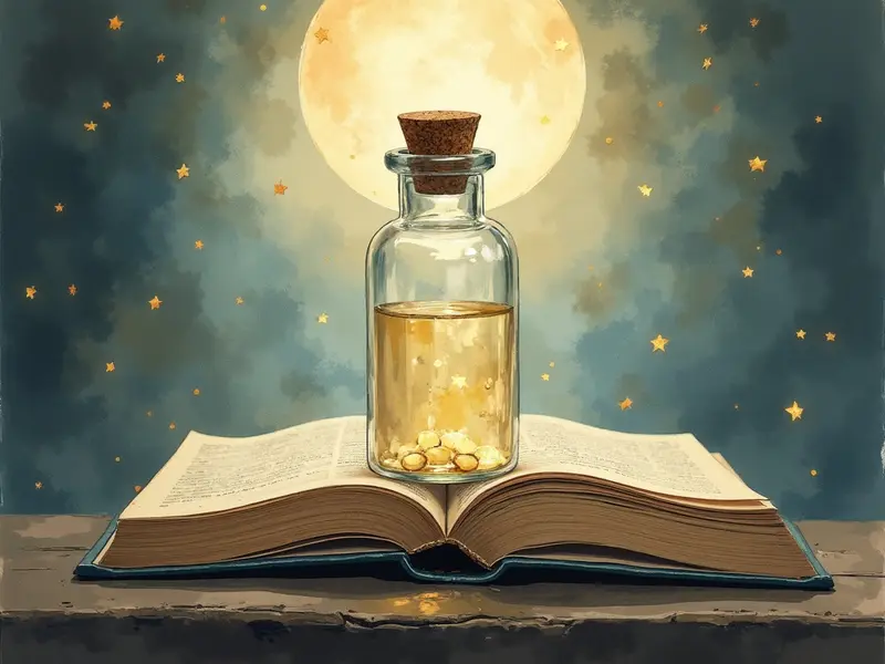 Illustrazione del sogno: medicina pulita