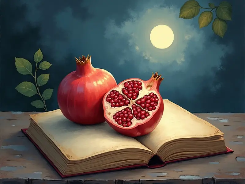 Illustrazione del sogno: melagrana