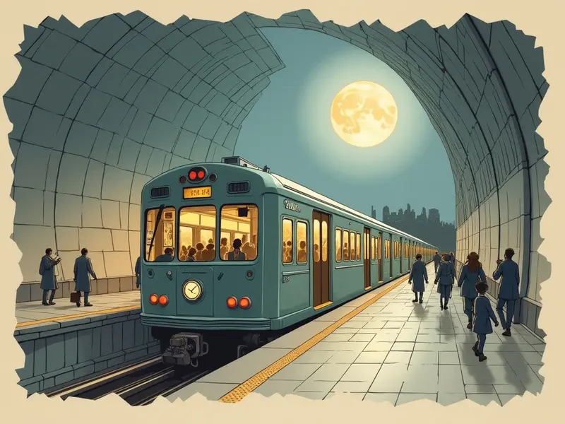 Illustrazione del sogno: metropolitana