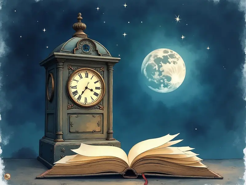 Illustrazione del sogno: mezzanotte