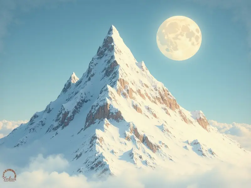 Illustrazione del sogno: montagna