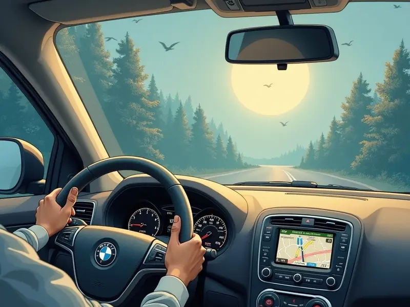 Illustrazione del sogno: navigatore GPS