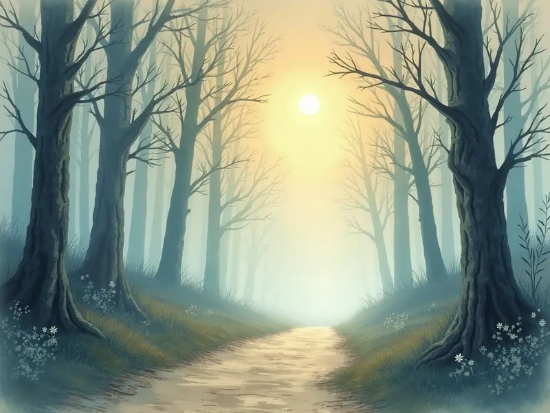 Illustrazione del sogno: nebbia
