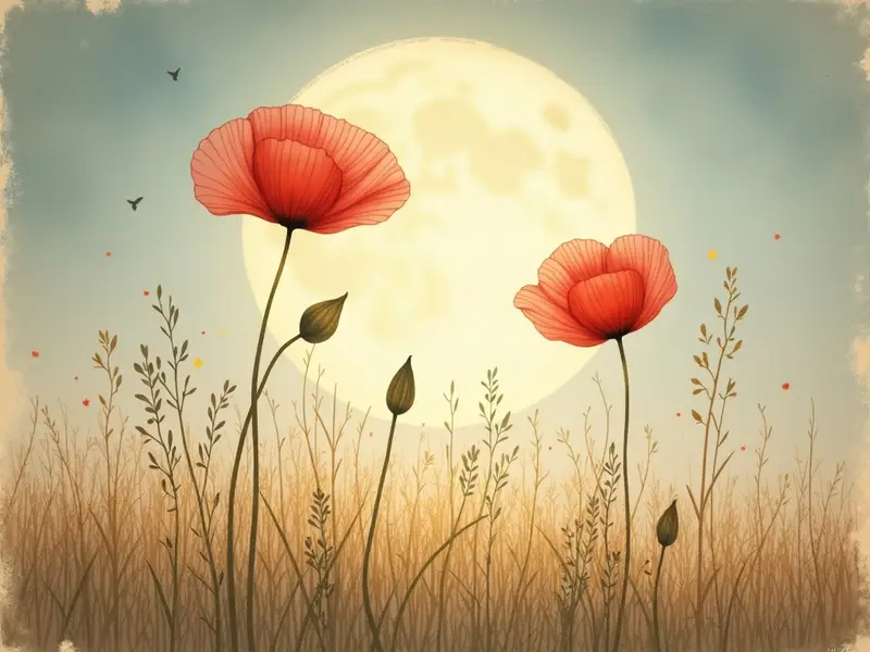 Illustrazione del sogno: papavero