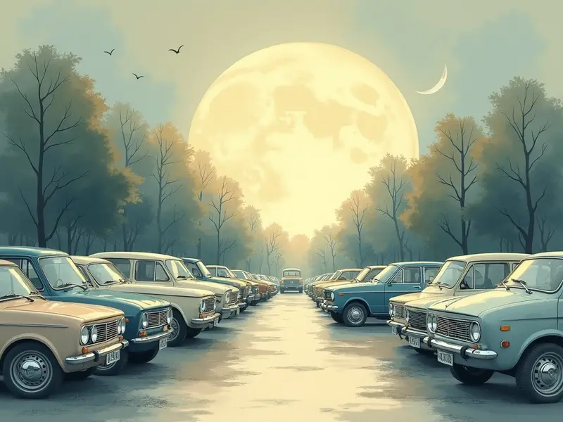 Illustrazione del sogno: parcheggio