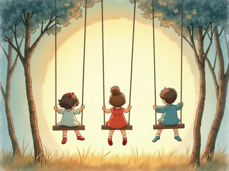 Illustrazione del sogno: parco giochi