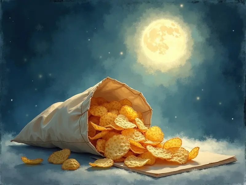 Illustrazione del sogno: patatine