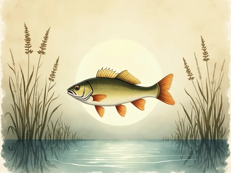 Illustrazione del sogno: pesce persico