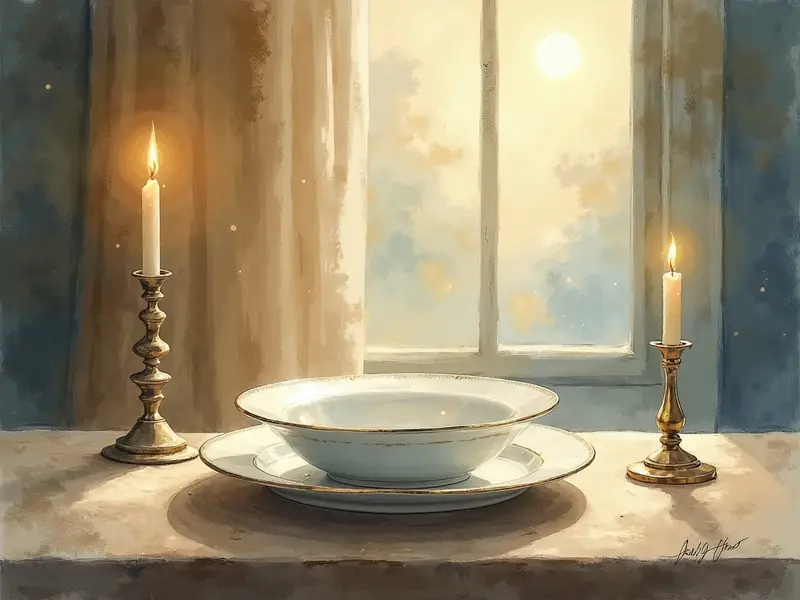 Illustrazione del sogno: piatto