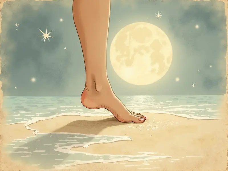 Illustrazione del sogno: piede