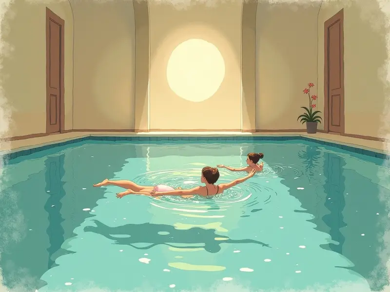 Illustrazione del sogno: piscina