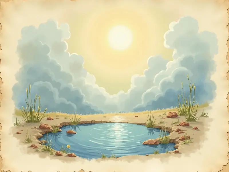 Illustrazione del sogno: pozzanghera