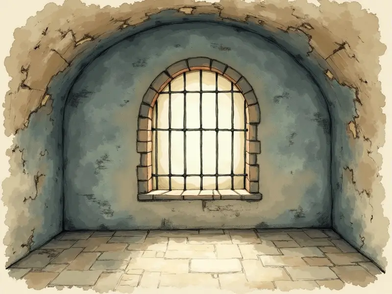 Illustrazione del sogno: prigione