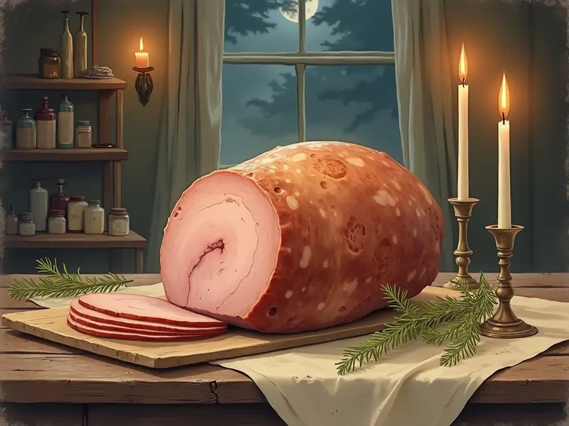 Illustrazione del sogno: prosciutto