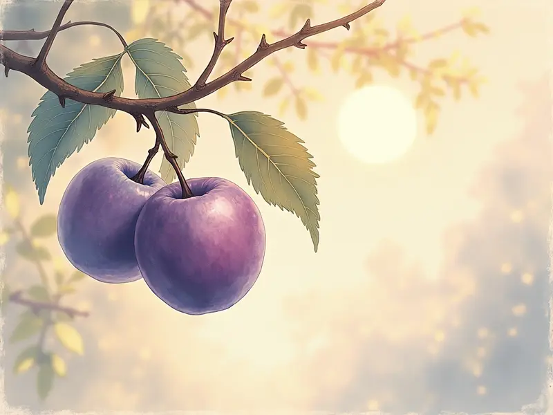 Illustrazione del sogno: prugna