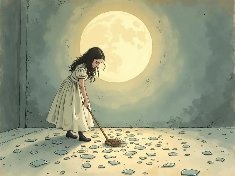 Illustrazione del sogno: pulire
