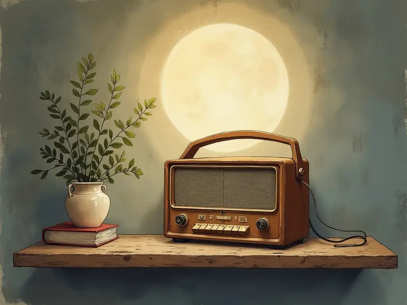 Illustrazione del sogno: radio